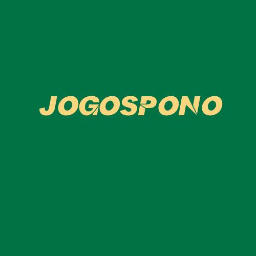 Logo da JOGOSPONO